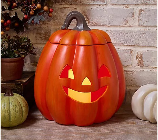 Oversized Indoor/Outdoor Illuminated Jack-O-Lantern